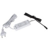 LED transformátor 24V, 30W, 1,25A, Mini konektor 50W