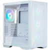 Zalman skříň Z9 Iceberg white / Middle tower / ATX / 4x140mm fan ARGB / temperované sklo / bílá