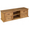 Televízny stolík MEXICANA TIV14 Barevné provedení: Lak - dub tmavý