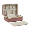 BagBase Zamatová cestovná šperkovnica BG710 Rose Quartz 15 x 10 x 5,9 cm