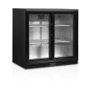 Tefcold Mini chladnička - 2 - dvojdverová - 182 L - biele police | TEFCOLD DB201S