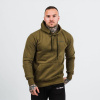 GymBeam Mikina Athlete Military Green Black - XXXL