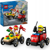 LEGO® LEGO® City 60458 Pretekársky balíček: Rozvoz pizzy vs. hasičské auto 2260458