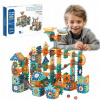 Guličková Dráha MEGA Guľôčková Dráha Stavebnica Edukačné Konštrukčné Kocky 246 dielikov
