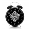 Budík Retro Big 33 cm Black Folk-11 (Budík Retro Big 33 cm Black Folk-11)