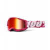 STRATA 2 100% - USA, detské okuliare Fletcher - zrkadlové červené plexi