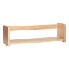 Nástenná polica z dubového dreva Hübsch Nomad