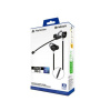 Nacon RIG 200 HSW, PlayStation 5, PlayStation 4, Oficiálne, Jack 3,5 mm, Čierno-biele, Káblové slúchadlá