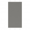 Plisovaná roleta antracitová 110x200 cm Šířka látky 109,4 cm Antracitová 4015111