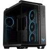 ASUS case TUF GAMING GT502 HORIZON, Mid Tower, průhledná bočnice, 4x 120mm ARGB Fan, černá 90DC0090-B19020