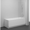 Ravak NVS1-80 Vaňová zástena 1-dielna pevná 80x140cm, White, Transparent 7O840100Z1