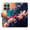 Flip pouzdro iSaprio - Xiaomi 14T - Spring Flowers s kapsičkami na karty (Flipové knížkové pouzdro, obal, kryt iSaprio s přihrádkami na karty a motivem)
