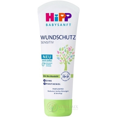 HiPP BABYSANFT Ošetrujúci krém proti zapareninám sensitiv (inov. 2022) 75 ml