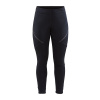CRAFT Dámske softshellové nohavice na bežky GLIDE WIND TIGHTS - čierne Veľkosť: M