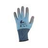 Canis CXS Rukavice CXS HYBRA-TECH RESOLUTE, máčená v latexu s pískovou úpravou 352005000008 8