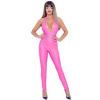 Cottelli Collection Cottelli Jumpsuit Hot Pink S