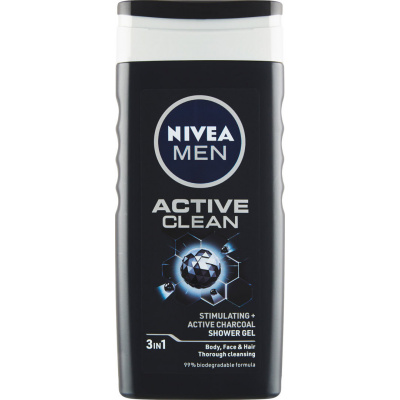 Nivea Men sprchovací gél Active Clean250 ml