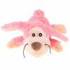 KONG Cozie Pastels Rabbit M 22cm - odolný plyšový psík, králik s pískadlom