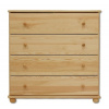 Casarredo DK-119 komoda so 4 zásuvkami morenie dub