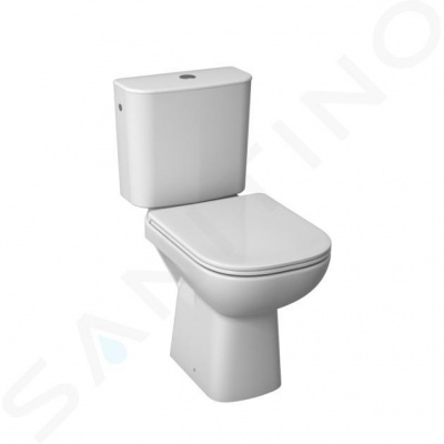 Jika Deep WC kombi set s nádržkou, zadný odpad, Dual Flush, biela H8266160002801