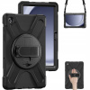 Pancierové puzdro Armor s držiakom pre Galaxy Tab A9 Plus 11