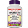 Webber Naturals Ashwagandha 3600 mg 120 kapsúl