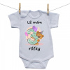 Boodyy Body s krátkym rukávom Už mám 3 rôčky 68 (3-6 mesiacov)