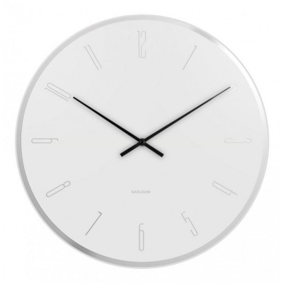 KARLSSON Dizajnové nástenné hodiny 5800WH Karlsson 40cm