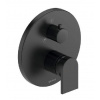 Duravit Tulum - Vaňová batéria pod omietku, matná čierna TU5210012046