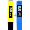 TESTER TDS 3v1 NA MERANIE ČISTOTY VODY s C° + TESTER TVRDOSTI VODY pH