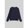 MIKINA GANT SHIELD C-NECK EVENING BLUE