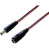 TRU COMPONENTS 1582299 nízkonapäťový predlžovací kábel - 5.5 mm 2.5 mm 5.5 mm 2.5 mm 1 ks; 1582299