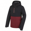 Husky Nabbi M black/bordo XXL; Černá bunda