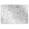 Podložka pod kancelársku stoličku Podložka pod kancelársku stoličku doodle pattern mwp-w0012256