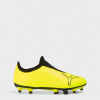 Puma Finesse Laceless FG Football Boots Childrens Yellow/Black C10 (28)