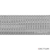 Dictum 831838 - Damasteel® DS93X™ Munin™ Damascus Steel, 32 x 4 x 210 mm - Materiál