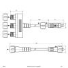 EVN 44139 EVN Lichttechnik NV 3-cestný rozvádzač pre exteriér 044 139 44139 1 ks; 44139