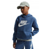 Chlapčené mikiny Nike Kids Sportswear Club Fleece - mystic navy/white - Modrý (XL)