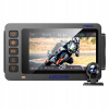 AZDOME M600 kamera na motorku so zadnou kamerou so strážením mŕtveho uhla