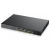 Zyxel GS1900-24HP v2, 24-port GbE L2 PoE Smart Switch, rackmount, 170 Watt