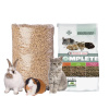 VERSELE-LAGA Cavia Complete 8kg + EcoPellet Ekologická drevená peletová podstielka pre mačky, morčatá a králiky, 7L