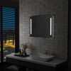 Zrkadlo - Nástenné zrkadlo s LED, 80 x 60 cm (Zrkadlo - Nástenné zrkadlo s LED, 80 x 60 cm)