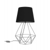 Light Home Stolná lampa Milano, 1x textilné tienidlo (výber zo 4 farieb), (výber z 3 farieb konštrukcie), d