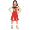 GUIRCA Roztlieskavačka, červený detský kostým 3 – 4 roky