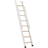 Minka STAIRS Priame rebríkové schodisko Strong buk/biela, 8 schodov, 199 cm
