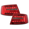 LED zadné svetlá Audi A6 4F sedan -- rok výroby 2004-08 červené/číre