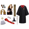 Dievčenský kostým - Hermiona Harry Potter kostým 13 prvkov 9-10L (Hermiona Harry Potter kostým 13 prvkov 9-10L)