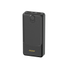 Dudao K10 Power Bank 10000mAh 2x USB / USB-C 2.4A 12W, čierny