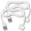 Satisfyer - magnetický USB nabíjací kábel - 2 ks - biely