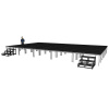 Power Dynamics Kompletné pódium 10x6m - výška 40cm vrátane schodov